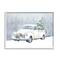 Stupell Industries Seasonal Niveous Snow Truck Scene Framed Giclee Art